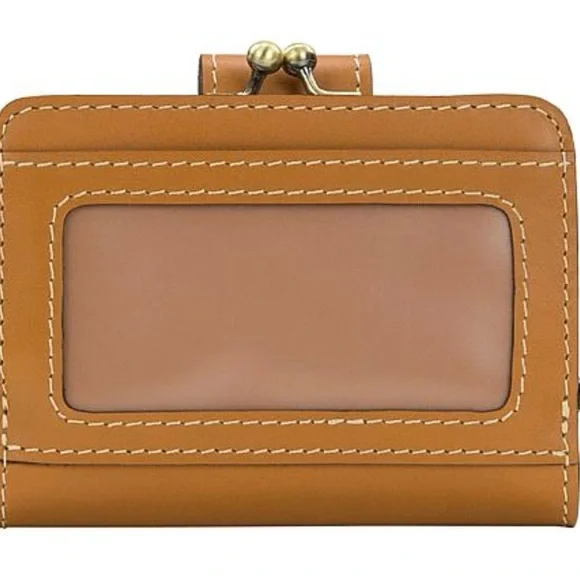 Patricia Nash Leather Wallet. Hazelnut - Picture 3 of 9